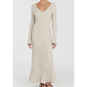 DISSH Reign Stone Long Sleeve Knit Midi Dress - NWT Size XL
